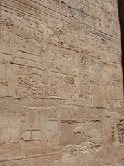 ルクソール神殿　レリーフ
