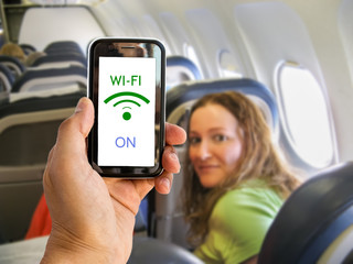 wifi on the airplane
