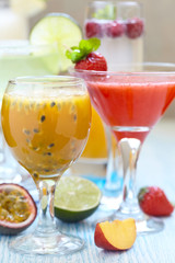 Passion fruit cocktail