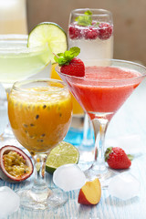Passion fruit cocktail