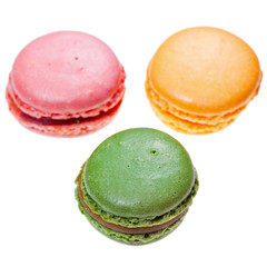colorful macaroons