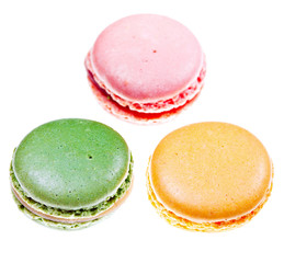 colorful macaroons