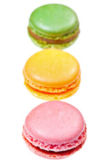 colorful macaroons
