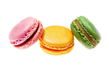 colorful macaroons