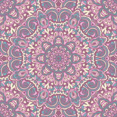 Oriental ornate seamless pattern.