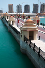 Fototapeta na wymiar The Pearl. Doha, Qatar