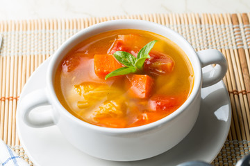 Vegetable soup (Borscht)