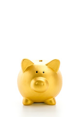 Piggybank isolated on white background