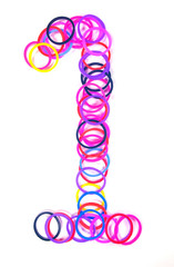Colorful rubber band No.1