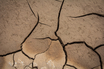 Obraz premium cracked soil