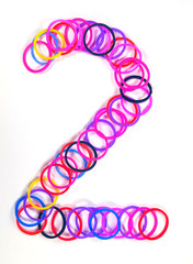 Colorful rubber band No.2