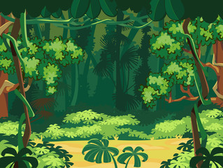 Exotic tropical forest © zeffir