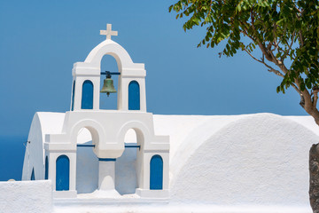 Church in Santorini. Greece