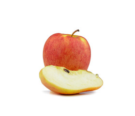 Naklejka na ściany i meble apple on a white background
