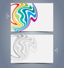 Elegant business card design template