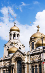 Assumption Cathedral  in Varna, Bulgaria