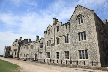 Fototapeta premium traditional English architecture of Dover, England
