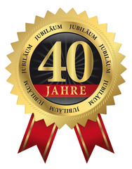 40 Jahre Jubil&auml;um