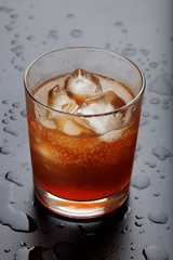 Whiskey and ice