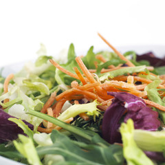 Healthy Salad with Carrots