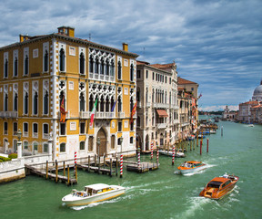 Grand Canal, Venice, Italy.