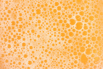 Beer foam texture.