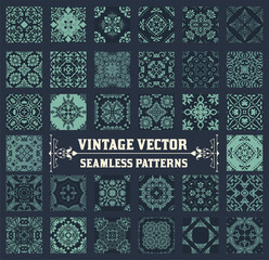 36 Seamless Patterns Background Collection - for design and scra