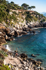 Fototapeta na wymiar Francesi beach, mongerbino, Sicily