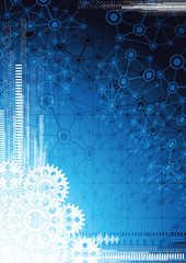 Abstract technology background