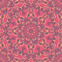 Oriental ornate seamless pattern.