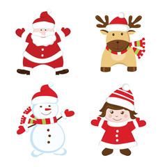 Christmas icon set