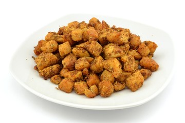 fried chicken pieces