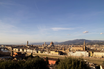 Fototapeta na wymiar Florence in Tuscany, Italy