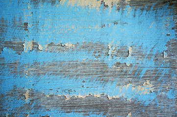 Fototapeta na wymiar weathered wood blue/blue grunge wood