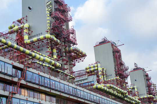 Hospital with heliport in Aachen