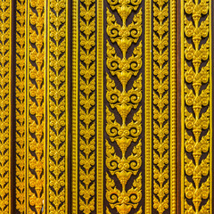 Thai style golden texture