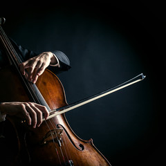 Obraz premium Vintage cello