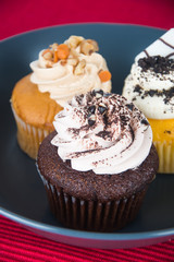 cupcake. cup cake on the background
