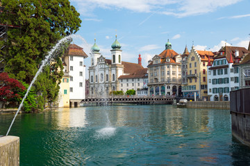 Springbrunnen in Luzern