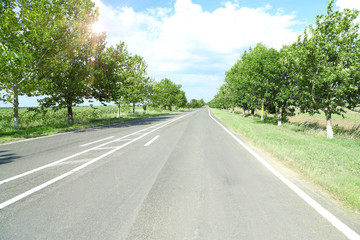 Asphalt road