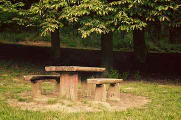 Naklejka premium Park