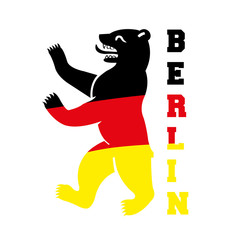 Naklejka premium Berliner Bär