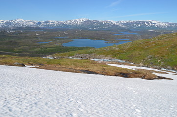 swedish mountains and lakes