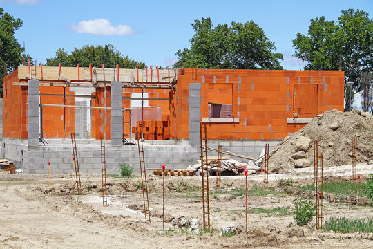 Lotissement en construction
