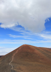 Trail mauna kea hawaii