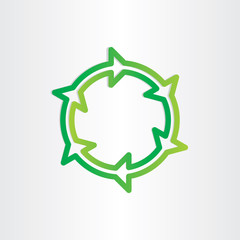 eco recycle green symbol