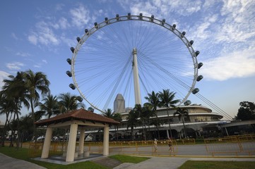 Fototapeta premium The Singapore Flyer