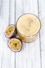 Maracuja Juice with fresh fruits