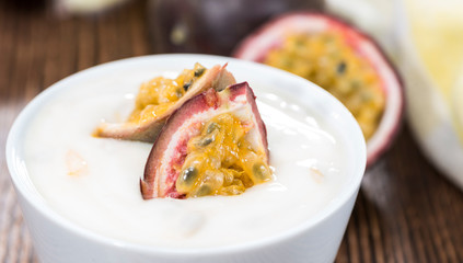 Homemade Maracuja Yogurt