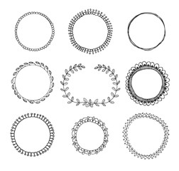 Hand-drawn frames